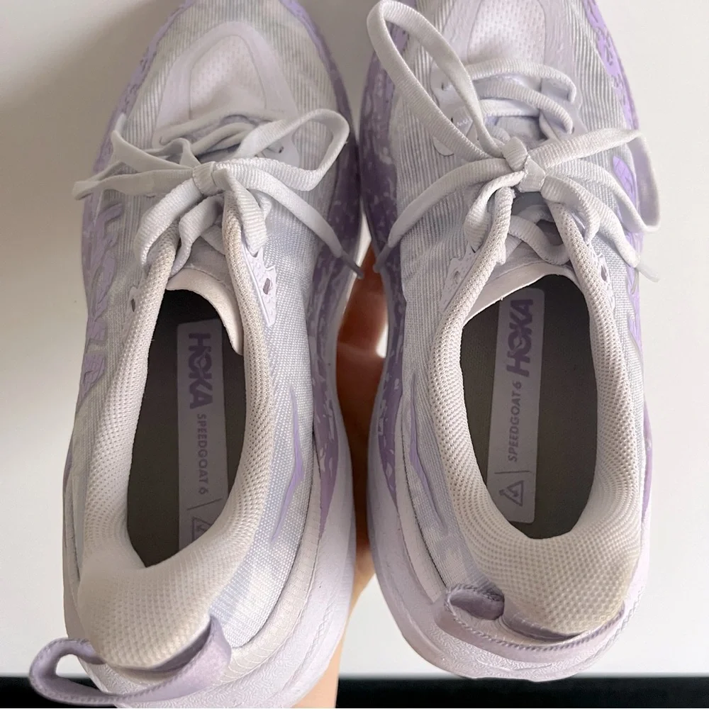 Hoka Speedgoat 6 Sneakers Purple Starlight Glow Aster Flow Women’s US Size 7.5 B